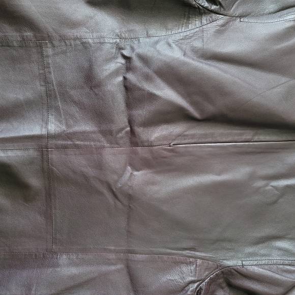 VINCE leather top Small - Picture 5 of 8